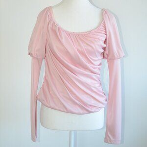 DOLCE & GABBANA PINK BLOUSE